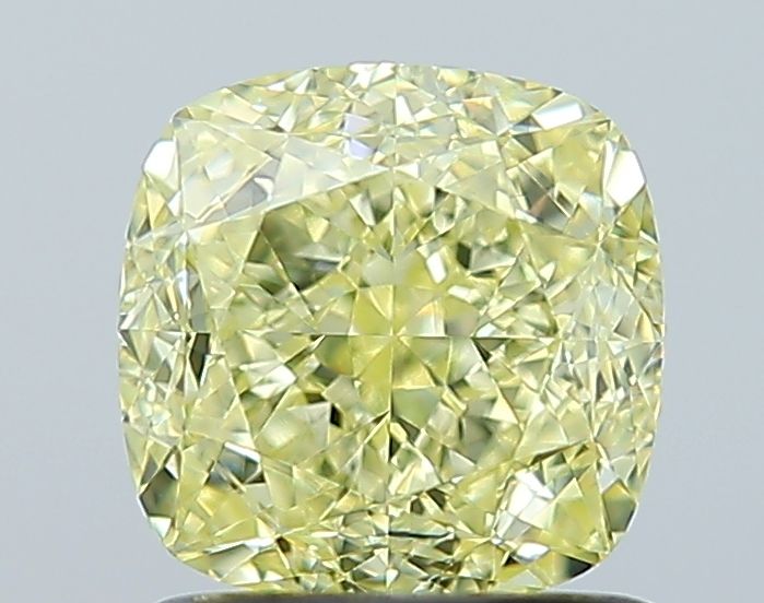 Cushion modified 1.35ct Fancy Yellow VVS1 GIA #5232909440
