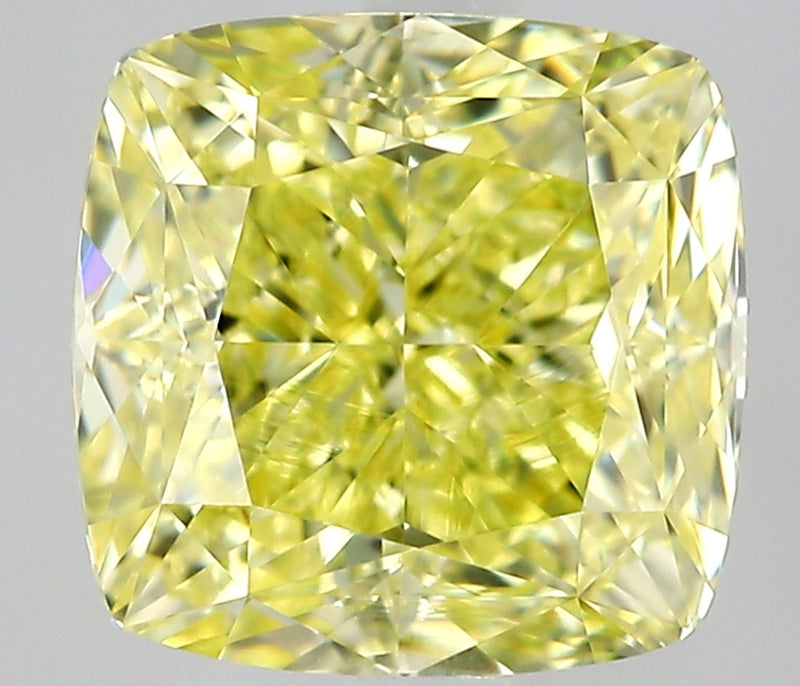 Cushion modified 1.5ct Fancy Intense Yellow VVS2 GIA #7531763710