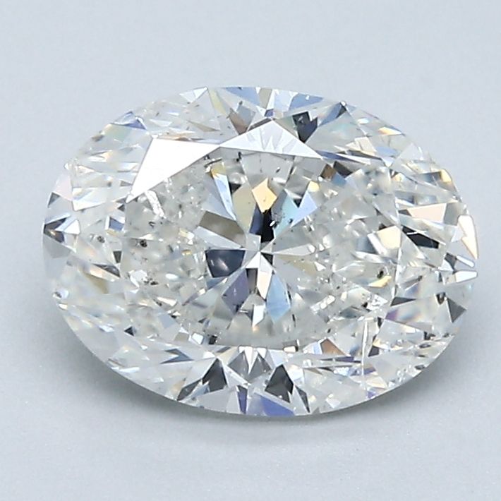 Oval 1.6ct H SI2 GIA #7418791026
