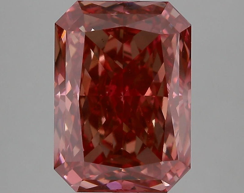 Radiant 6.15ct Fancy Vivid Pink VS1 IGI #LG649417201