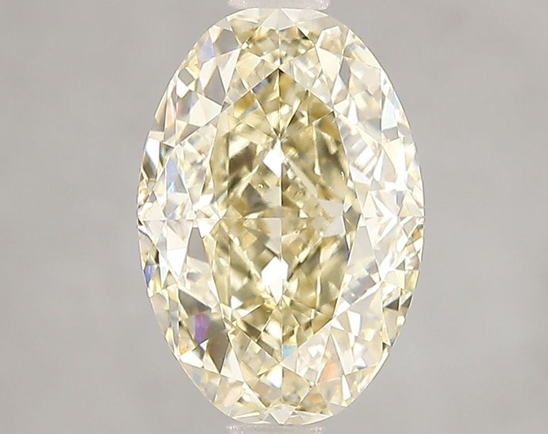 Oval 3.1ct Fancy Yellow VS1 IGI #LG655422972