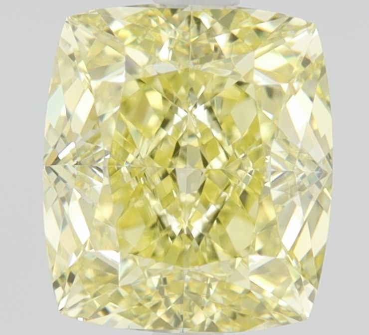 Cushion brilliant 1ct Fancy Intense  Yellow VS1 GIA #5231104247