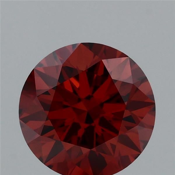 Round 1.54ct Fancy Vivid Orange VVS1 IGI #LG720557210