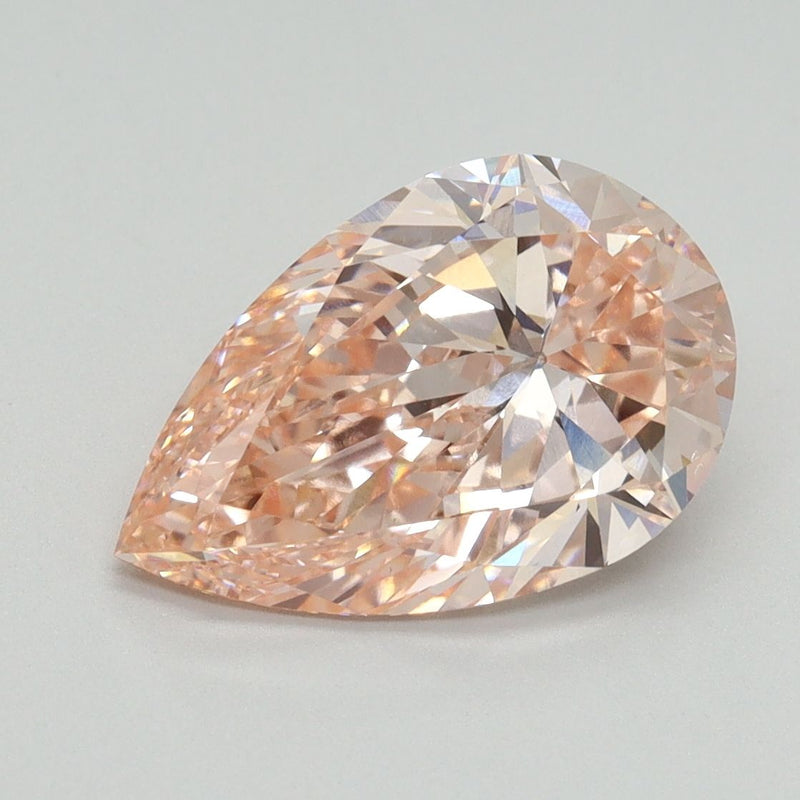 Pear 3ct Fancy Vivid Pink VS1 IGI #LG717558442