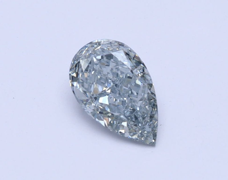Pear 0.51ct Fancy Light Gray Blue VS2 GIA #2239053950