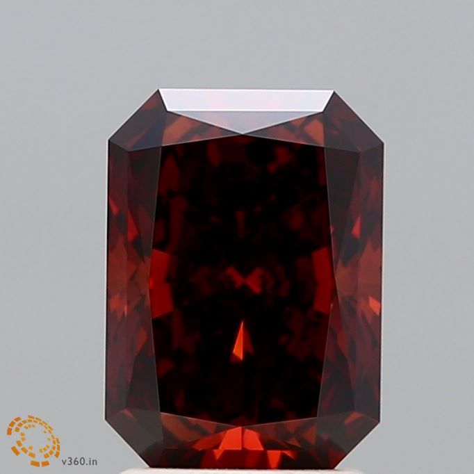 Radiant 2ct Fancy Deep Orange VVS2 IGI #607331763
