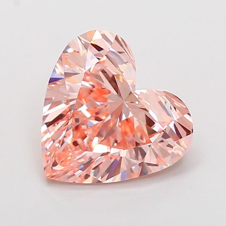 Heart 4.03ct Fancy Vivid Pink VVS2 IGI #LG774655351