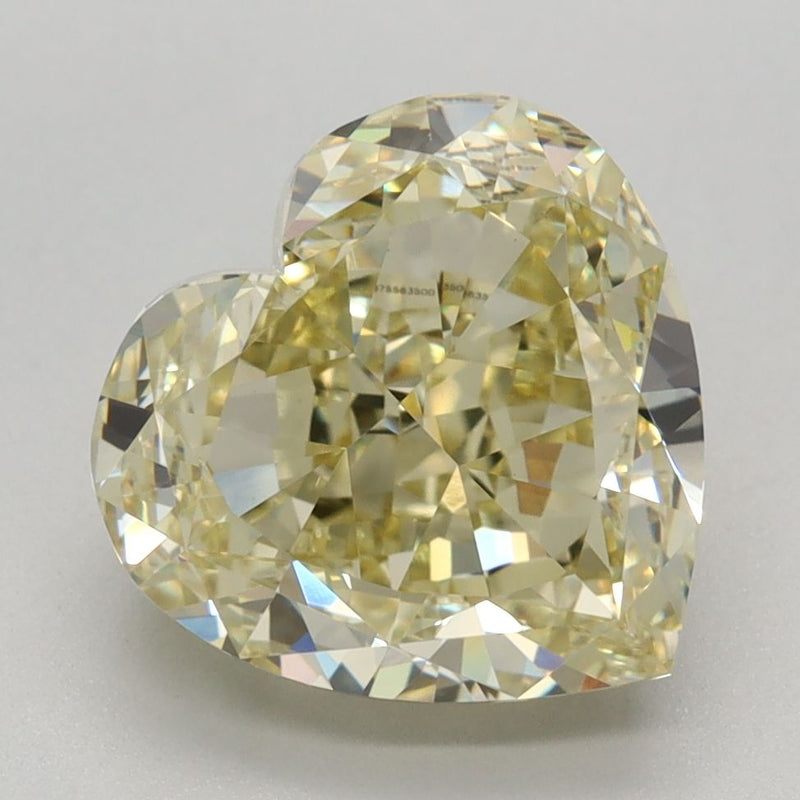Heart 3.61ct Fancy Yellow VVS2 IGI #LG675563500