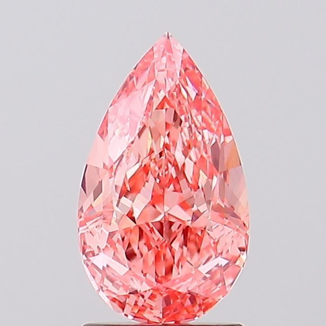 Pear 1.78ct Fancy Vivid Pink VS1 IGI #LG637459144