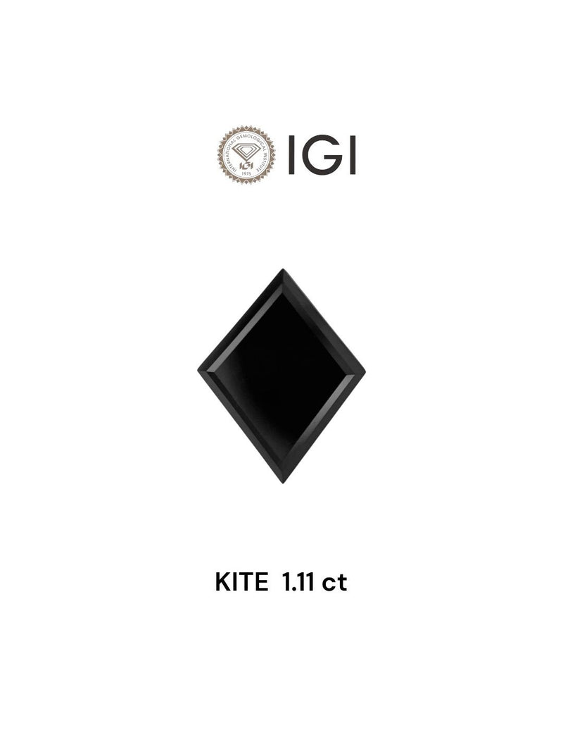 Kite 1.11ct Black  IGI #654442297
