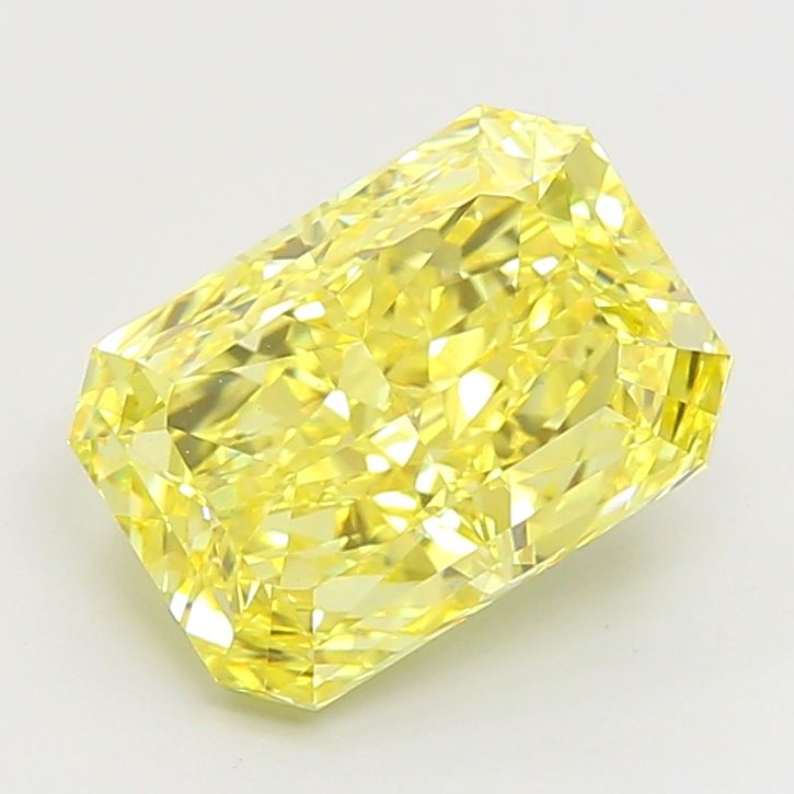 Radiant 4.59ct Fancy Vivid Yellow VS1 IGI #LG702506272