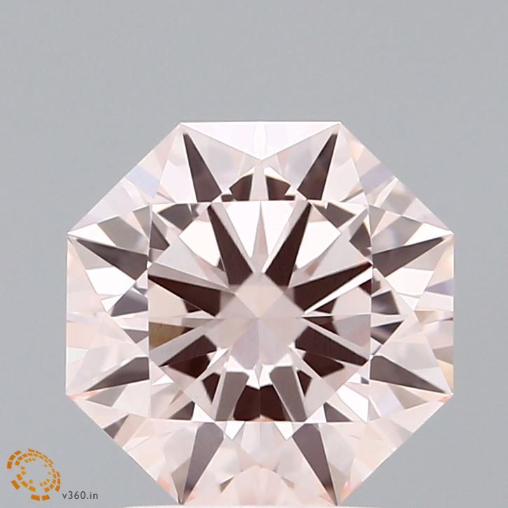 Octagonal 2.53ct Fancy Pink VVS2 IGI #LG627446269