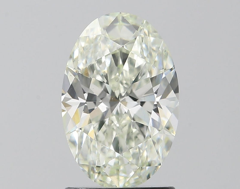 Oval 1.54ct Very Light Yellow Green SI1 GIA #6511873099