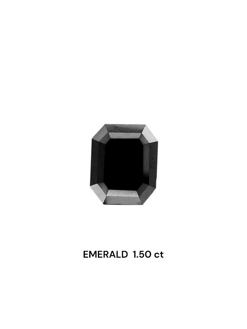Emerald 1.5ct Black  IGI #737593417