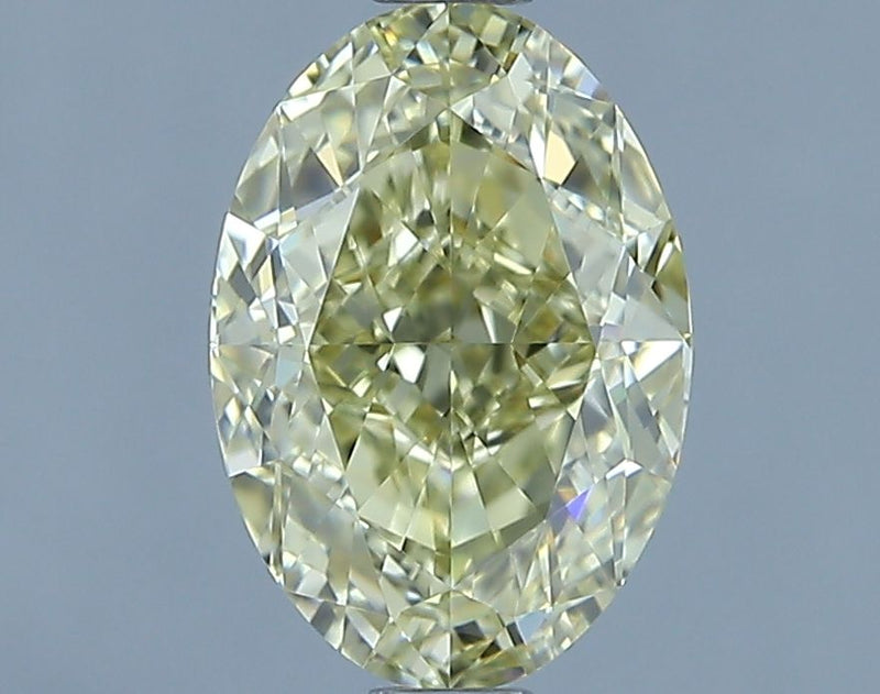 Oval 1.57ct Fancy Yellow VS1 GIA #1236893434