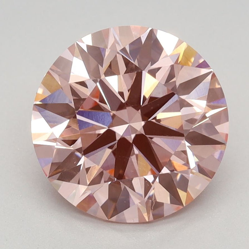 Round 2.7ct Fancy Vivid Pink VVS2 IGI #LG645403005