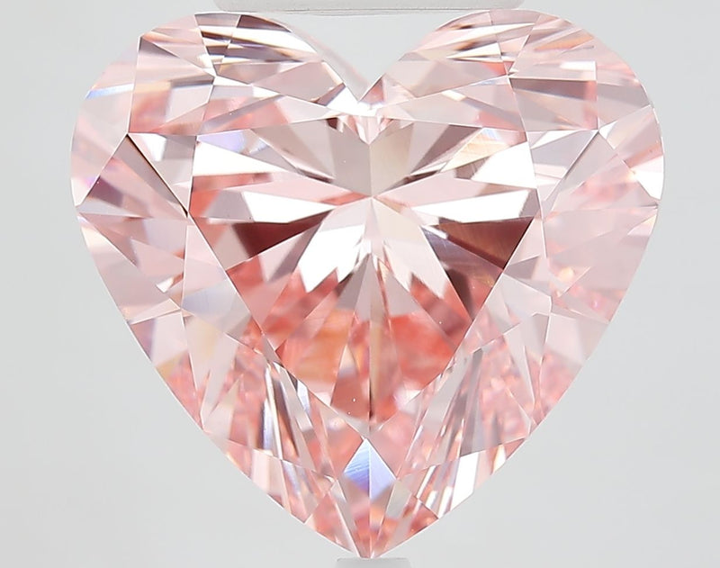 Heart 11.05ct Fancy Vivid Pink VVS2 IGI #LG728573557