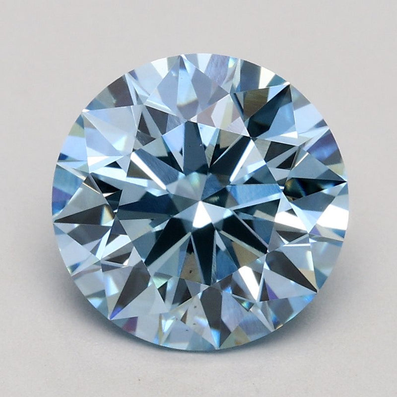 Round 2.07ct Fancy Intense Blue VS1 IGI #LG618457137