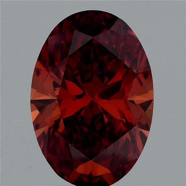 Oval 2.51ct Fancy Vivid Orange VS1 IGI #LG720557232