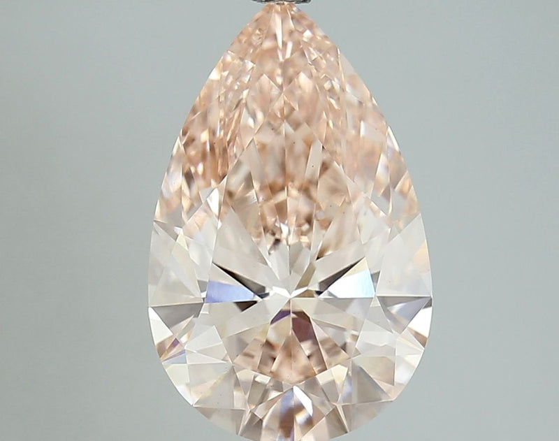 Pear 4.03ct Fancy Intense Pink VS1 IGI #LG607315577