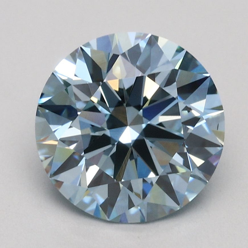 Round 1.92ct Fancy Intense Blue VS2 IGI #LG612344480