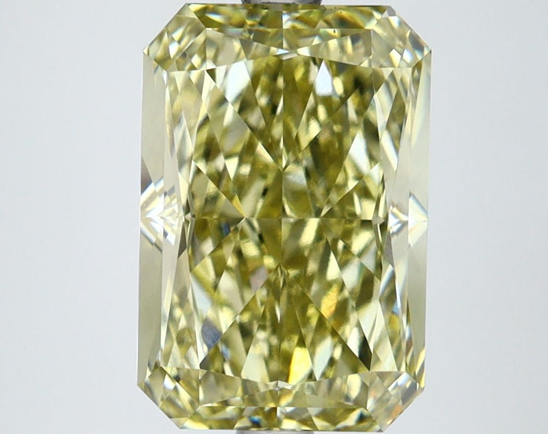 Radiant 4.2ct Fancy Intense Yellow VVS2 IGI #LG636423101