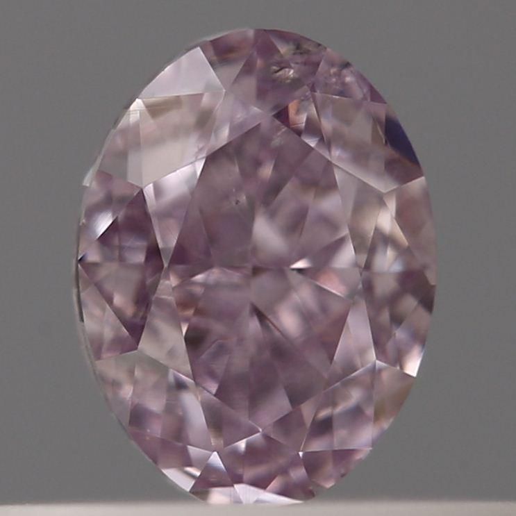 Oval 0.35ct Fancy Intense Pinkish Purple I1 GIA #5222010329