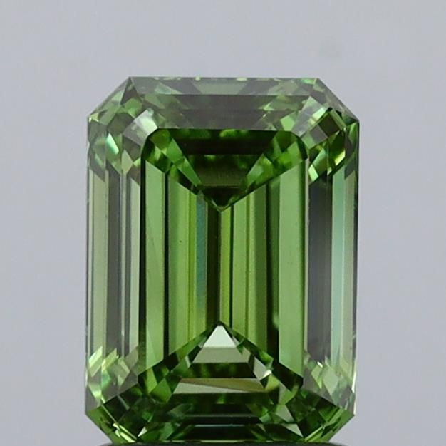 Emerald 1.53ct Fancy Vivid Green VS1 IGI #LG754509365