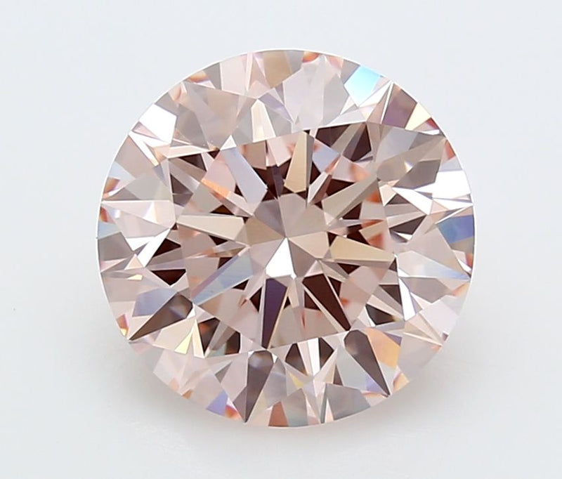 Round 4.58ct Fancy Intense Pink VVS2 IGI #LG747573124