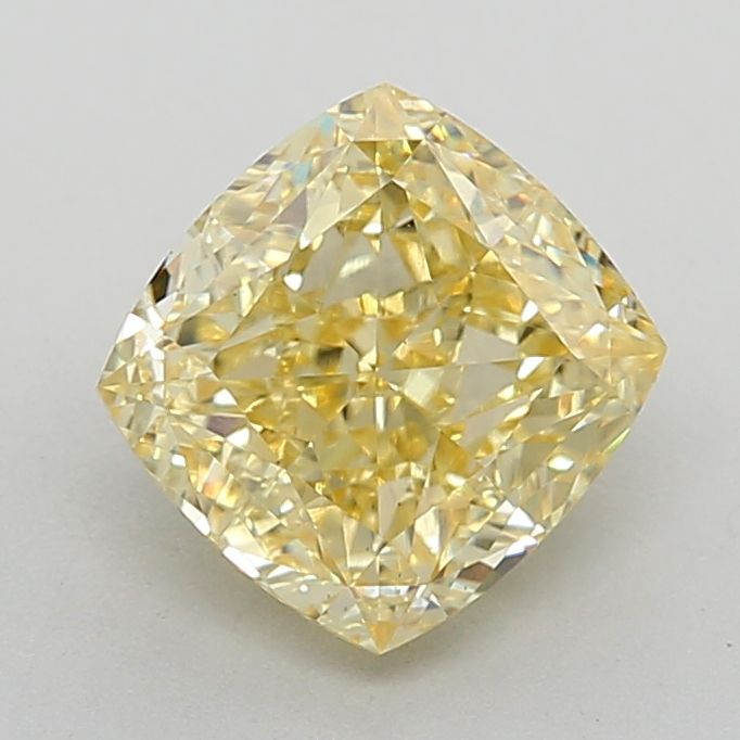 Cushion modified 2.44ct Fancy Intense Yellow VS1 IGI #LG632499692
