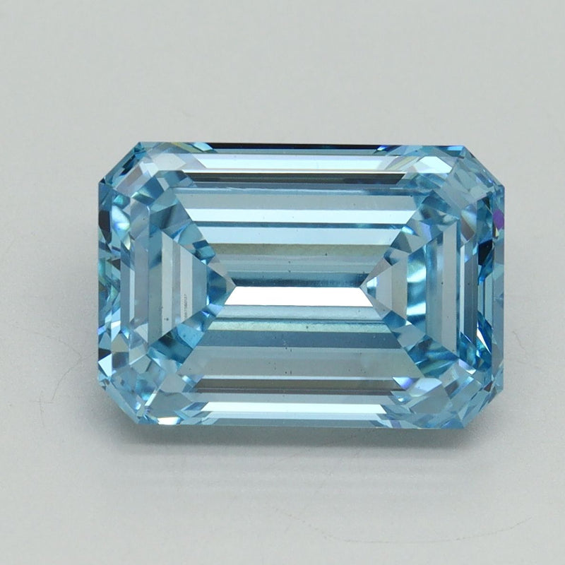 Emerald 5.04ct Fancy Vivid Blue VS2 IGI #LG687560137