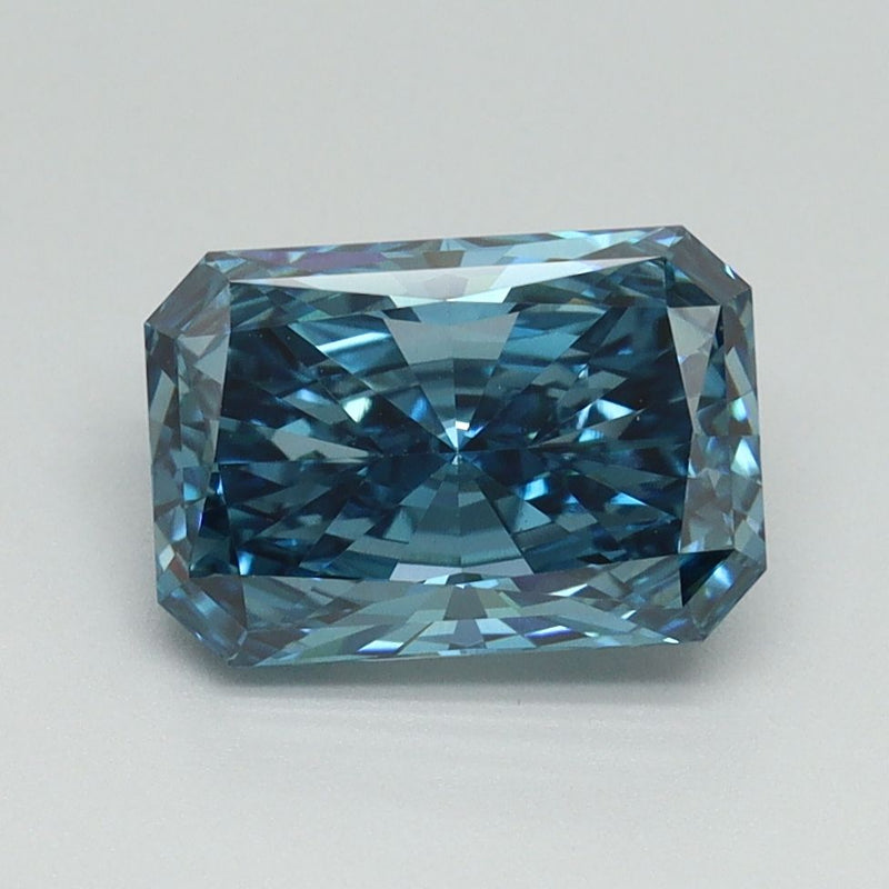Radiant 2.03ct Fancy Vivid Blue VS1 IGI #LG710554832