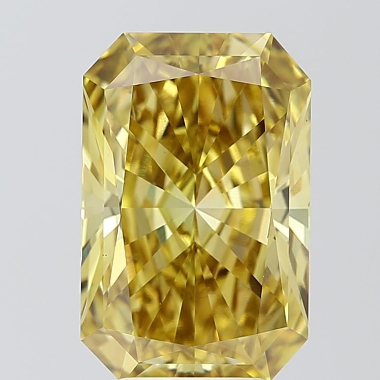 Radiant 5.02ct Fancy Intense Yellow VS1 IGI #LG713530821