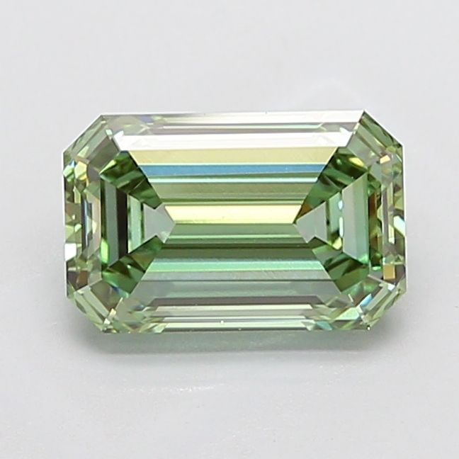 Emerald 3.2ct Fancy Vivid Green VVS2 IGI #LG766666734