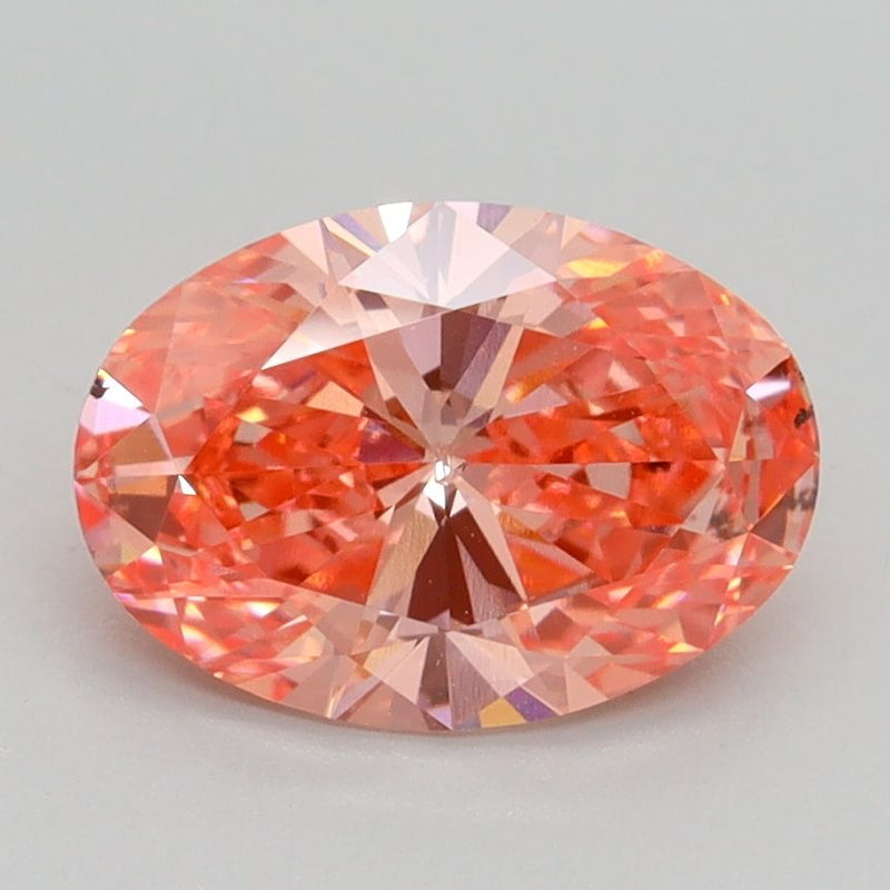 Oval 1.72ct Fancy Vivid Pink SI1 IGI #LG539236507