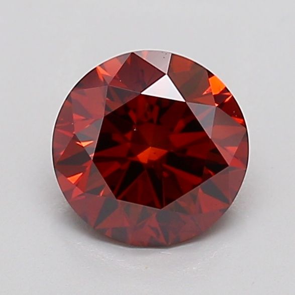 Round 1.04ct Fancy Deep Orange SI2 IGI #LG757521535