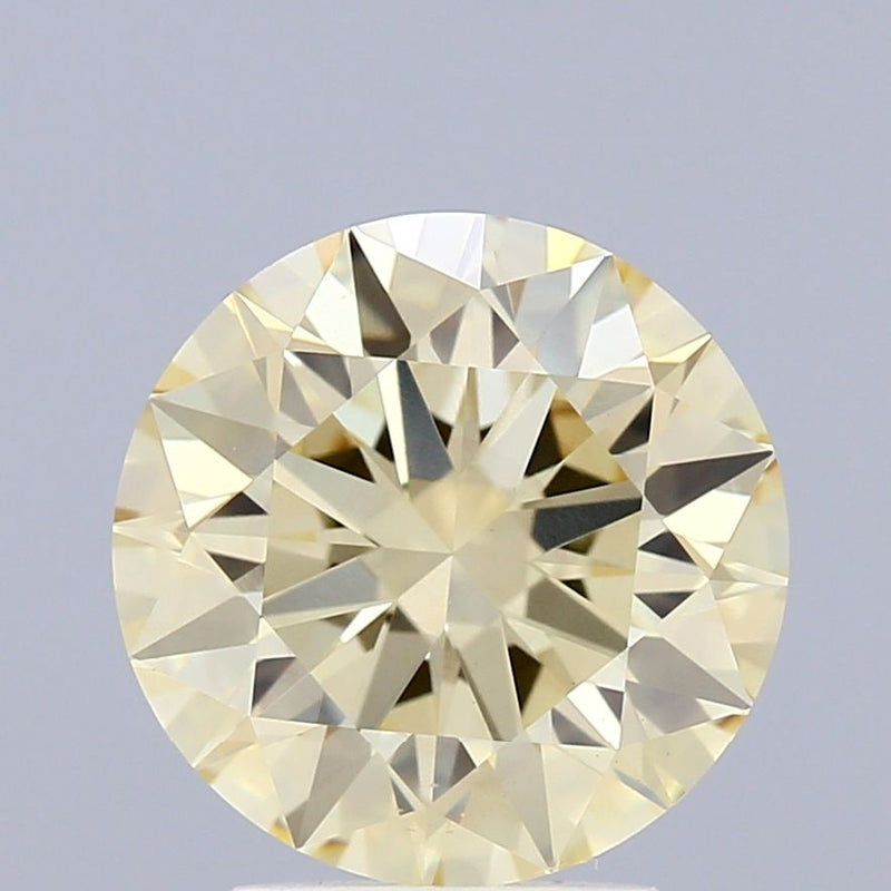 Round 2.27ct Fancy Light Yellow VS1 IGI #LG734542545