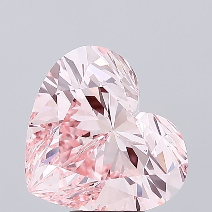 Heart 7.05ct Fancy Intense Pink VS2 IGI #LG700563003