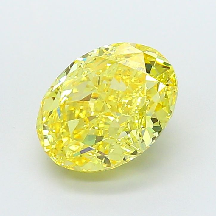 Oval 5.81ct Fancy Vivid Yellow VS1 IGI #LG788685635
