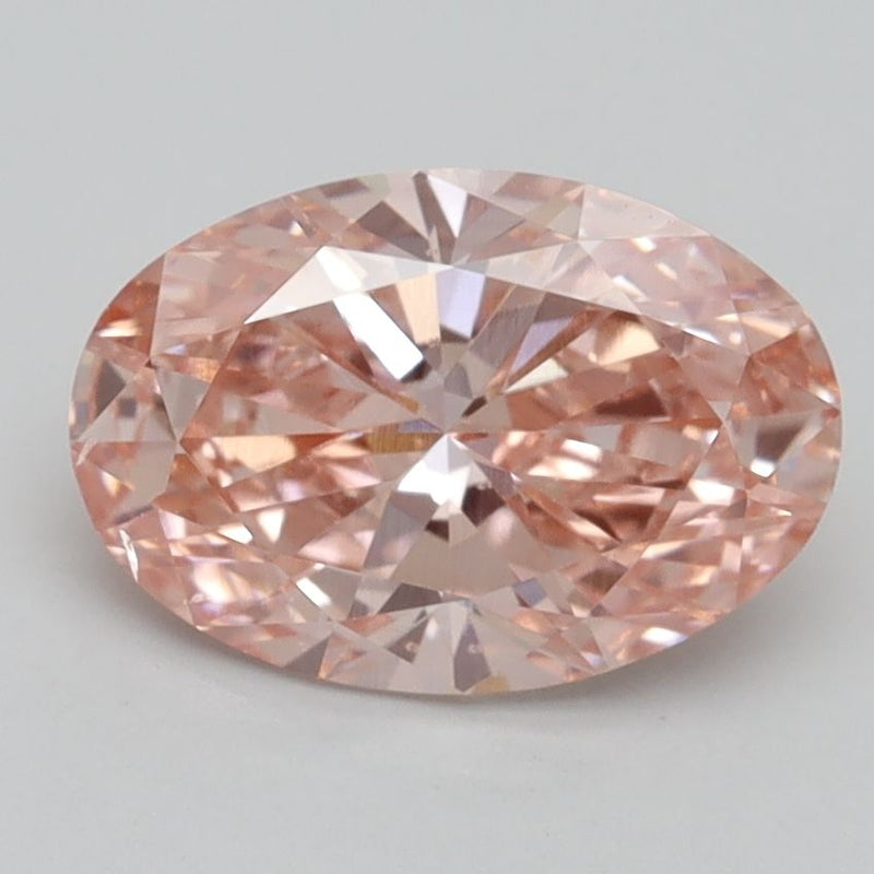 Oval 1.8ct Fancy Vivid Pink SI1 IGI #LG536200863