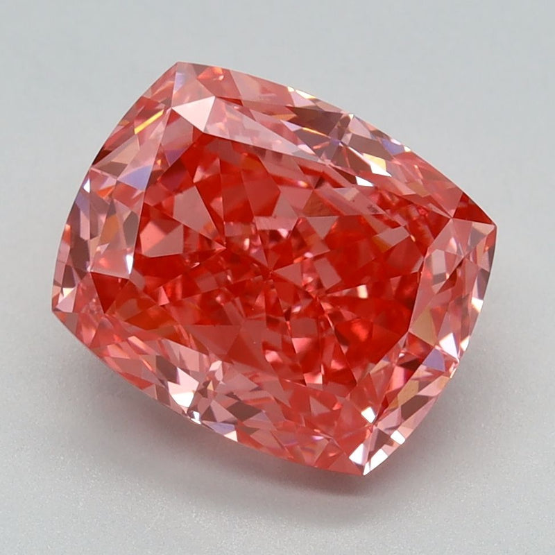Cushion modified 3.03ct Fancy Vivid Pink VS1 IGI #LG646448686
