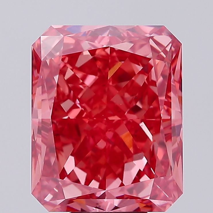 Radiant 9.85ct Fancy Vivid Pink VS2 IGI #LG652463005