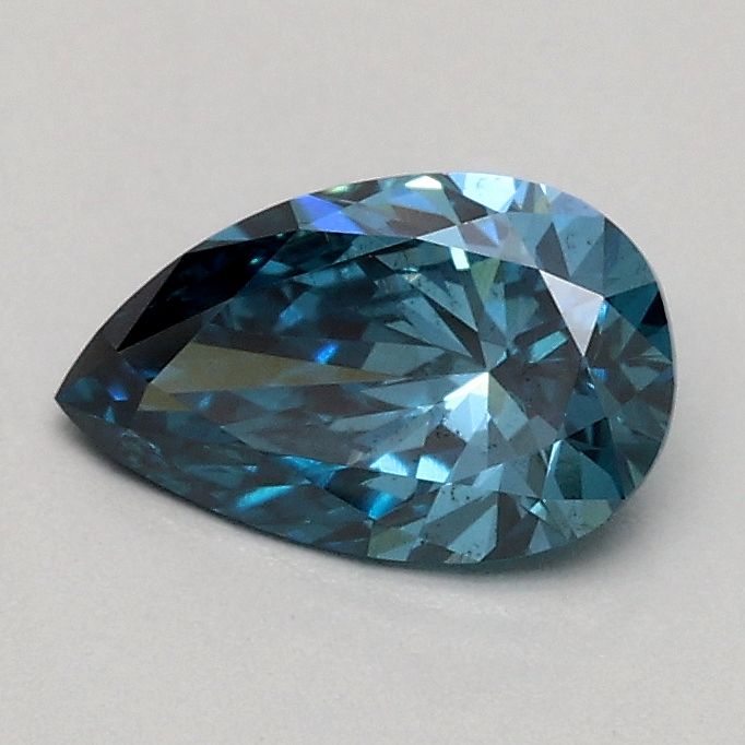 Pear 0.49ct Fancy Vivid Blue VS2 IGI #LG517219100