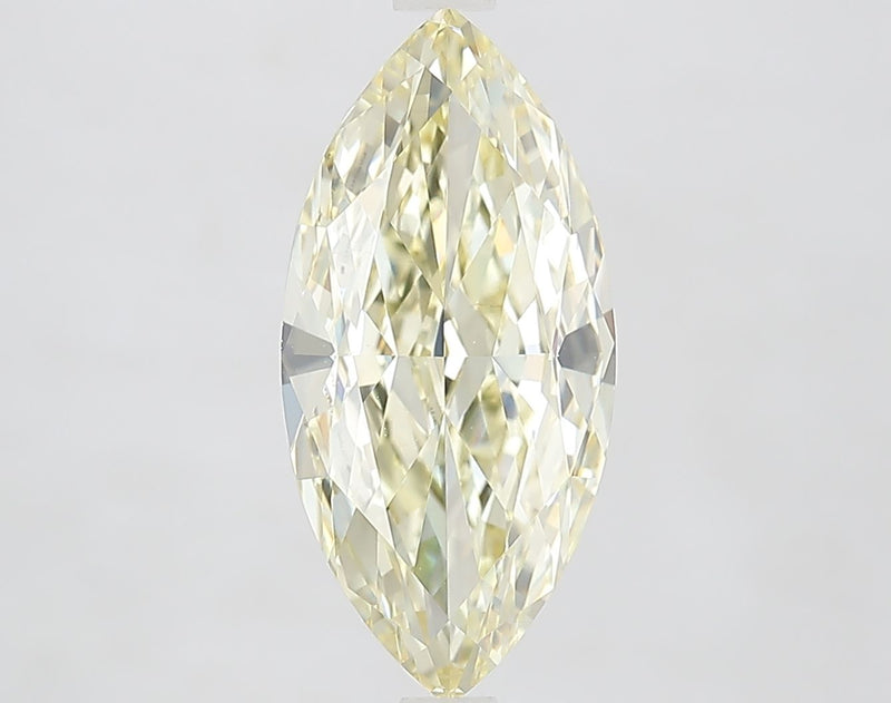 Marquise 3.55ct Fancy Light Yellow VVS2 IGI #LG770663724
