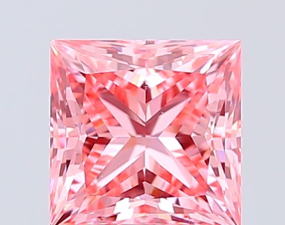 Princess 1.51ct Fancy Vivid Pink VS2 IGI #LG692582328