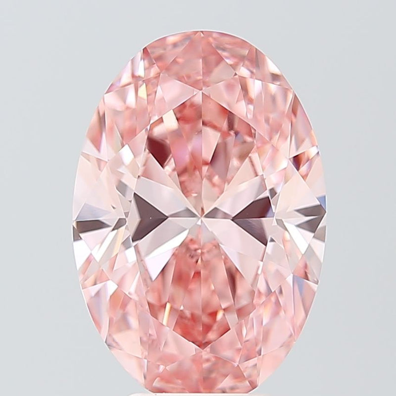 Oval 5.15ct Fancy Vivid Pink VS1 IGI #LG735536499