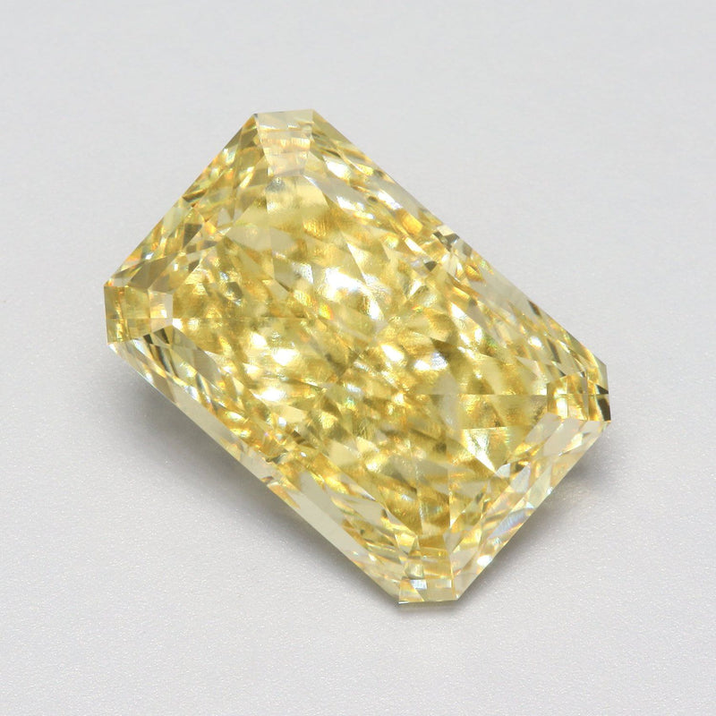 Radiant 10.03ct Fancy Intense Yellow VS1 IGI #LG776636556