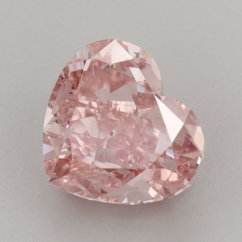 Heart 4.08ct Fancy Vivid Pink VS2 IGI #LG683597255